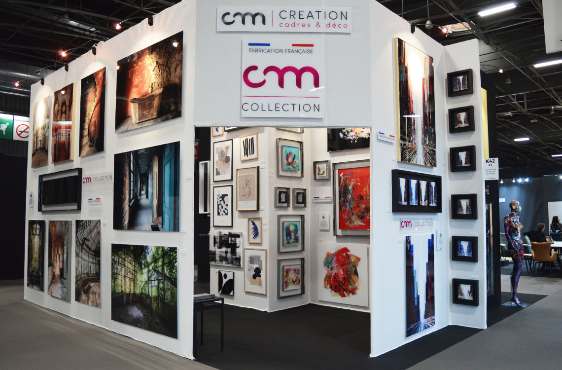 Stand CM CRÉATION au salon esprit meuble 2023